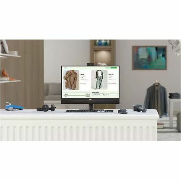 Dell OptiPlex 7000 7420 All-in-One Computer - Intel Core i3 14th Gen i3-14100T - 8 GB - 256 GB SSD - 23.8