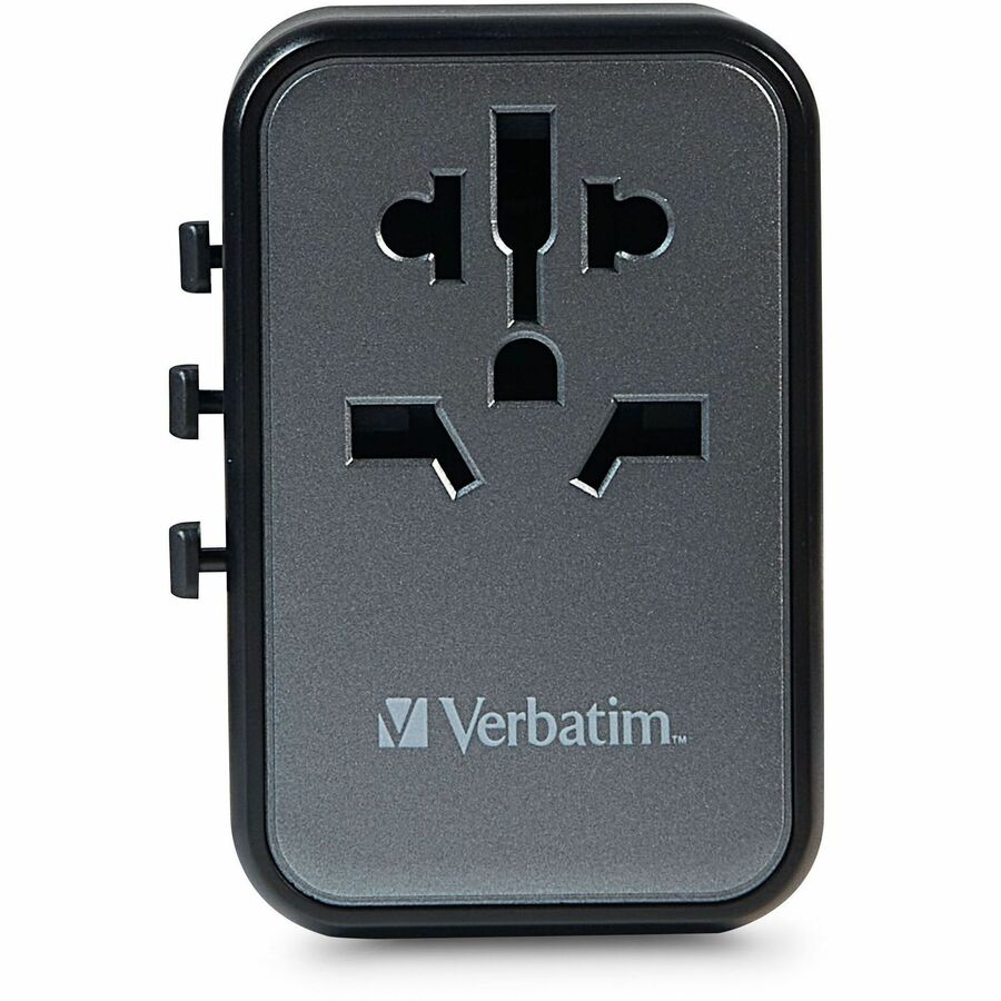 Verbatim UTA-09 Gan III Universal Travel Adapter 70W - USB-C, USB-A