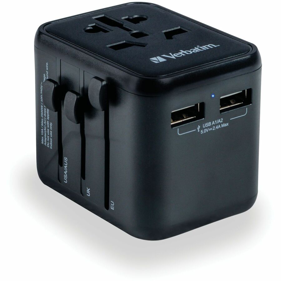 Verbatim UTA-01 Universal Travel Adapter 12W - USB-A