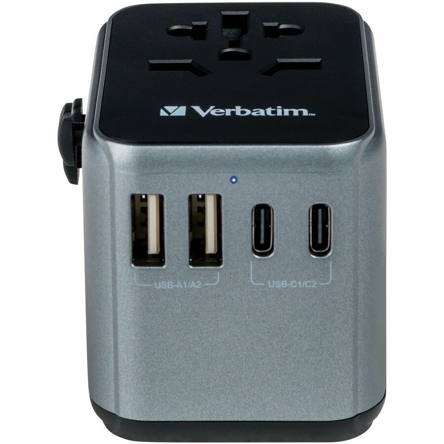 Verbatim UTA-03 Universal Travel Adapter 30W - USB -C, USB-A