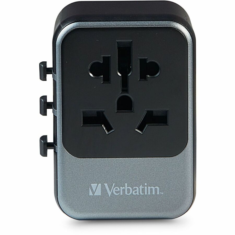 Verbatim UTA-07 Universal Travel Adapter 28W - USB-C, USB-A