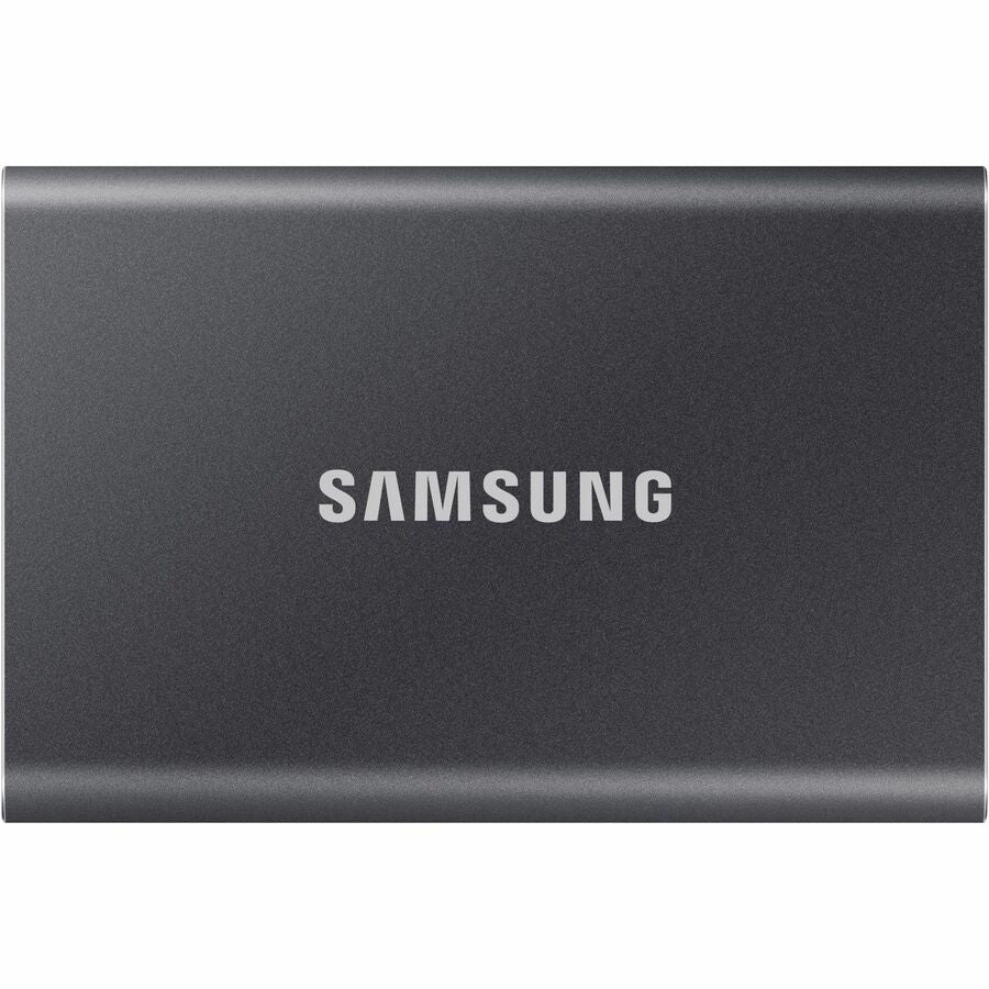 Samsung T7 4 TB Portable Solid State Drive - External - PCI Express NVMe - Titan Gray