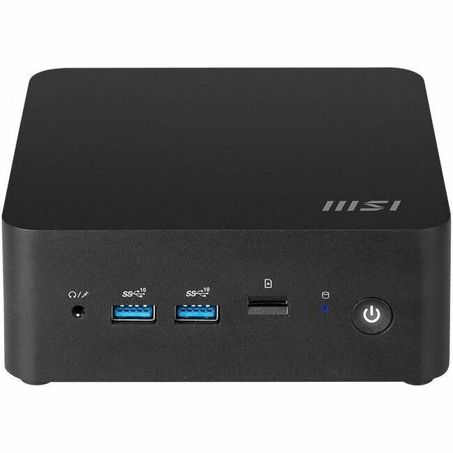 MSI CubiNUC022BTAA Mini PC Barebone, Intel Core 7-150U, Non-OS, 3Y advanced replacement warranty TAA Compliant