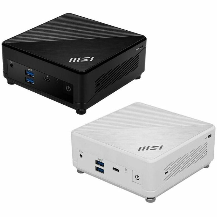 MSI Cubi 5 12M 265BUST NUC Mini PC Barebone, Intel Core i5-1235U, Non-OS, 3Y advanced replacement warranty, TAA Compliant