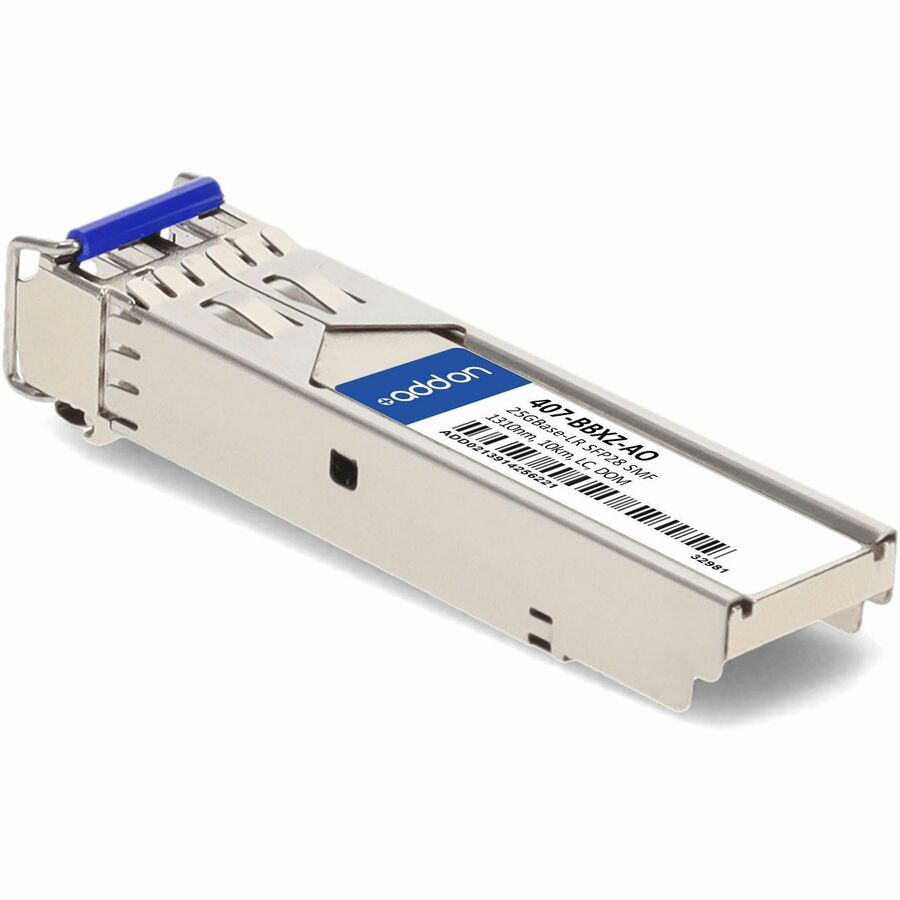 AddOn Dell® 407-BBXZ Compatible TAA 25GBase-LR SFP28 Transceiver (SMF, 1310nm, 10km, LC, DOM)