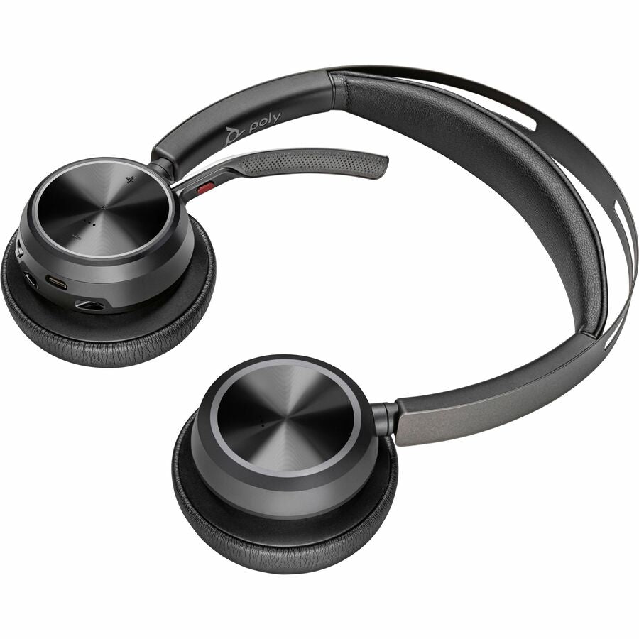 Poly Voyager Focus 2 USB-C-C Headset +USB-C/A Adapter