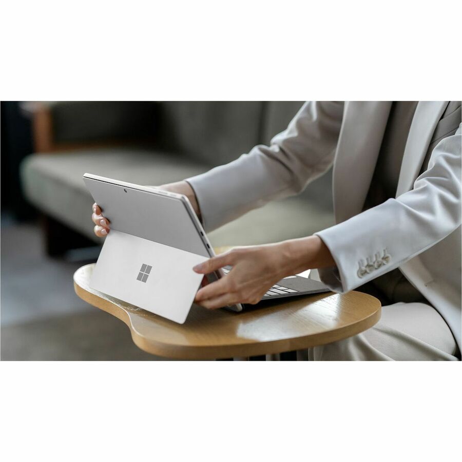 Microsoft Keyboard/Cover Case Microsoft Surface Pro 10, Surface Pro 8, Surface Pro 9, Surface Pro X Tablet - Platinum