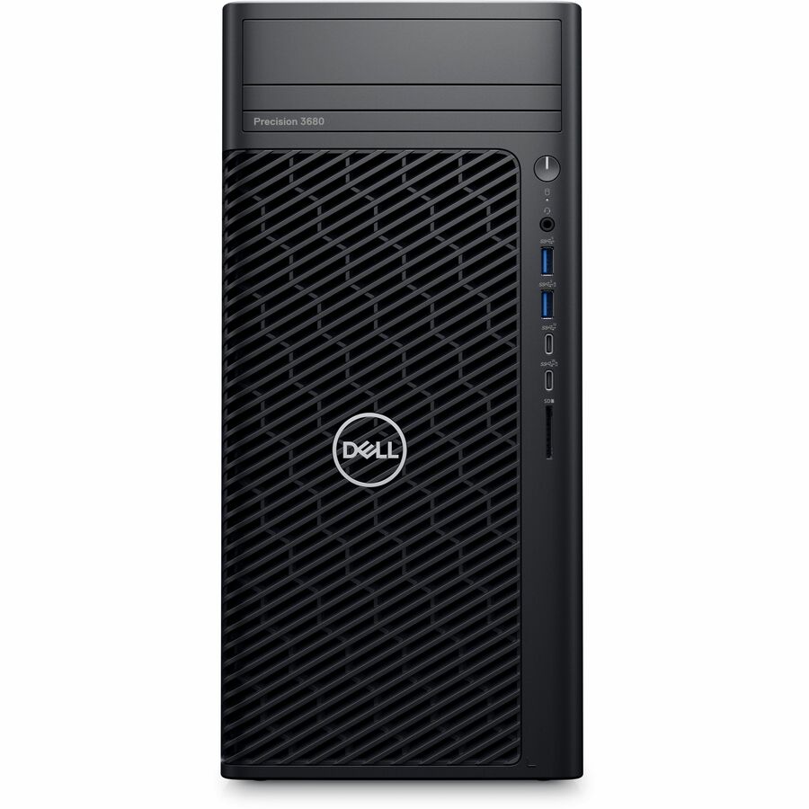 Dell Precision 3000 3680 Workstation - Intel Core i7 14th Gen i7-14700 - 32 GB - 512 GB SSD - Tower - Black