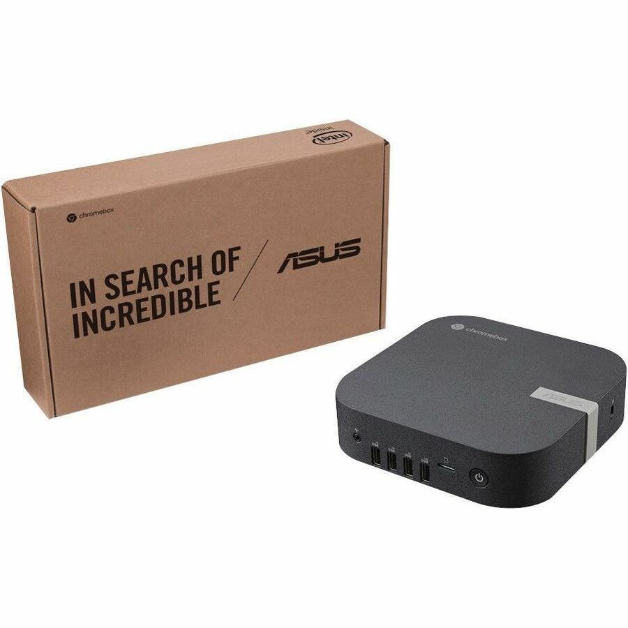 Asus Chromebox 5a CHROMEBOX5A-SC081UN Chromebox - Intel Celeron 7305 - 8 GB - 128 GB SSD - Mini PC - Eco Black