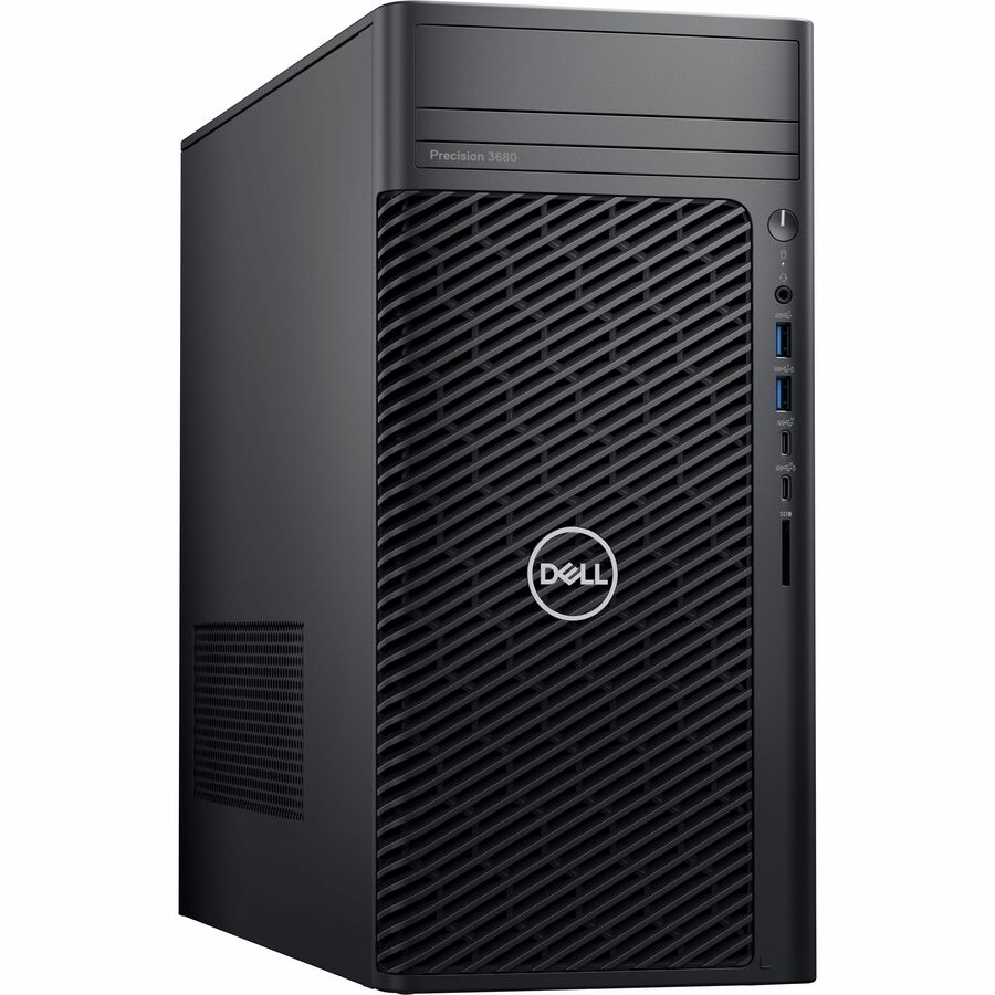 Dell Precision 3000 3680 Workstation - Intel Core i9 14th Gen i9-14900 - 32 GB - 512 GB SSD - Tower - Black