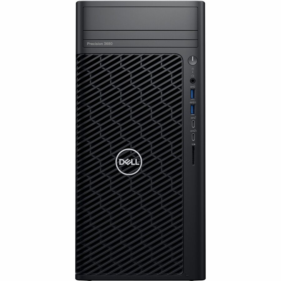 Dell Precision 3000 3680 Workstation - Intel Core i9 14th Gen i9-14900 - 32 GB - 512 GB SSD - Tower - Black