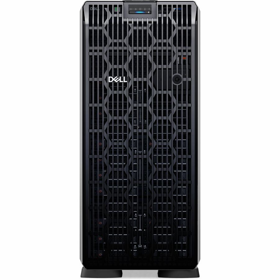 Dell PowerEdge T560 4.5U Tower Server - 2 x Intel Xeon Silver 4410Y 2 GHz - 16 GB RAM - 480 GB SSD