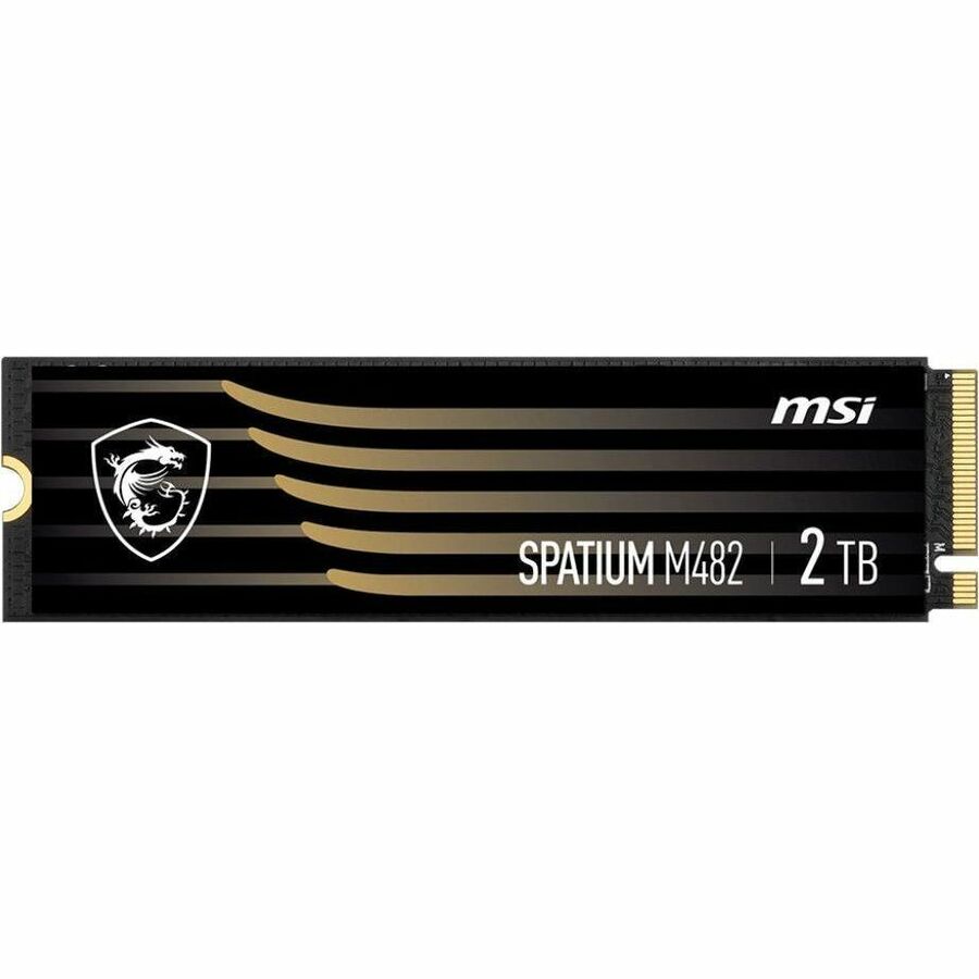 MSI SPATIUM M482 2 TB Solid State Drive - M.2 2280 Internal - PCI Express NVMe (PCI Express NVMe 4.0 x4)