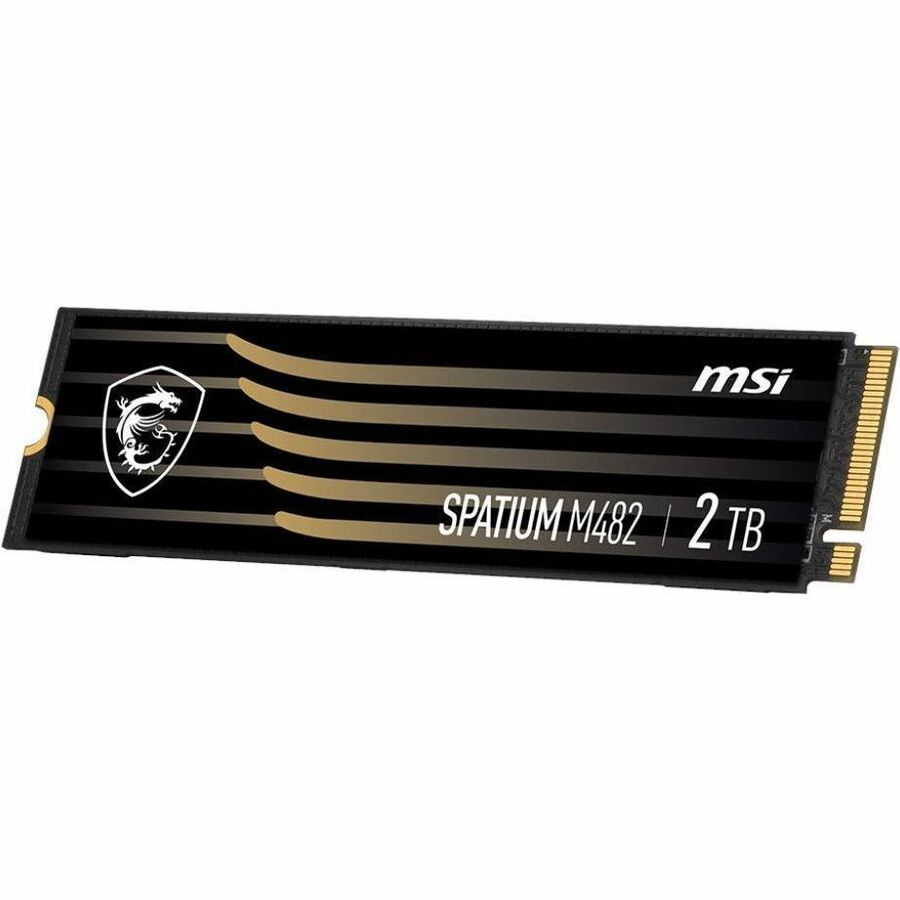 MSI SPATIUM M482 2 TB Solid State Drive - M.2 2280 Internal - PCI Express NVMe (PCI Express NVMe 4.0 x4)