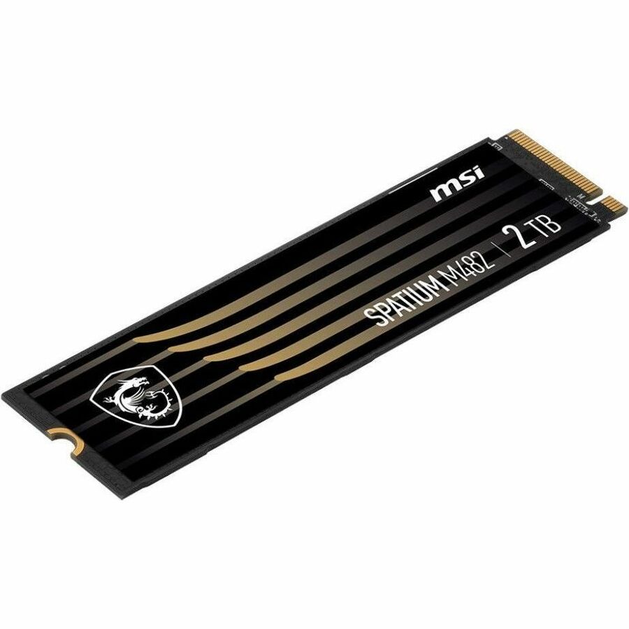 MSI SPATIUM M482 2 TB Solid State Drive - M.2 2280 Internal - PCI Express NVMe (PCI Express NVMe 4.0 x4)