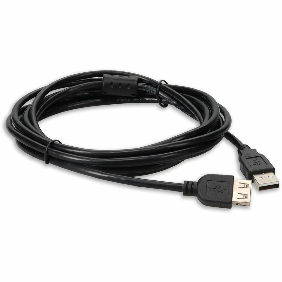 5-Pack of 6in (15cm) USB-A 2.0 to USB-A 2.0 Extension Cable - Male to Female