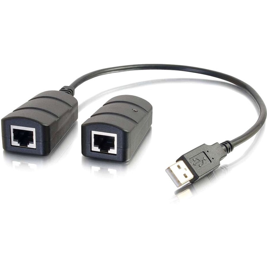 C2G USB Over Cat5/Cat6 Extender - USB Extender - Up to 150ft