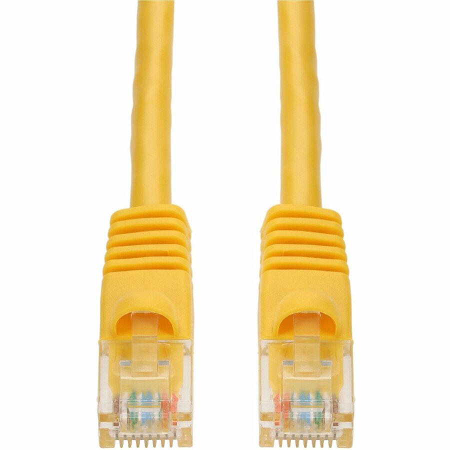 AddOn 25ft RJ-45 (Male) to RJ-45 (Male) Straight Yellow Cat6 UTP PVC Copper Patch Cable