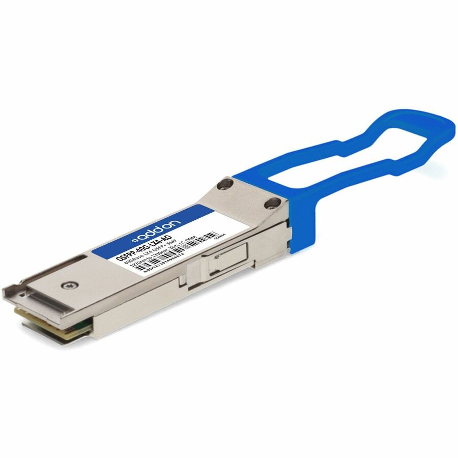 AddOn Juniper Networks QSFPP-40G-LX4 Compatible 40GBase-LX4 QSFP+ Transceiver (SMF, 1270nm to 1330nm, 2km, LC, DOM)