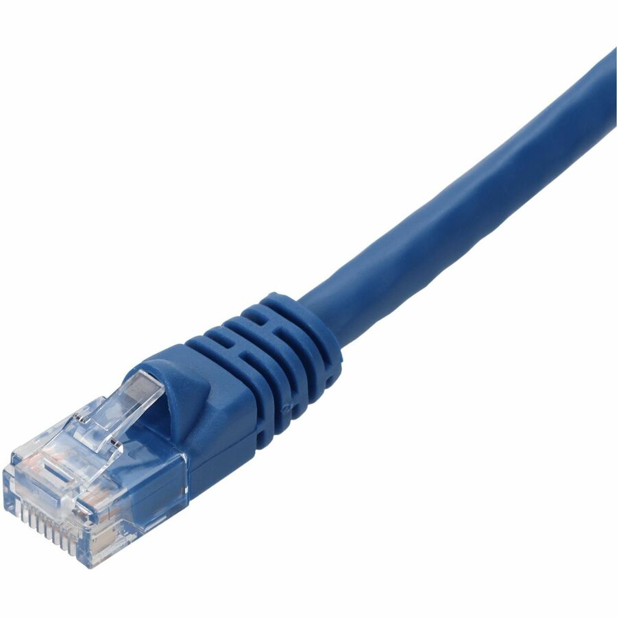 AddOn 12ft RJ-45 (Male) to RJ-45 (Male) Blue Cat6A UTP PVC Copper Patch Cable