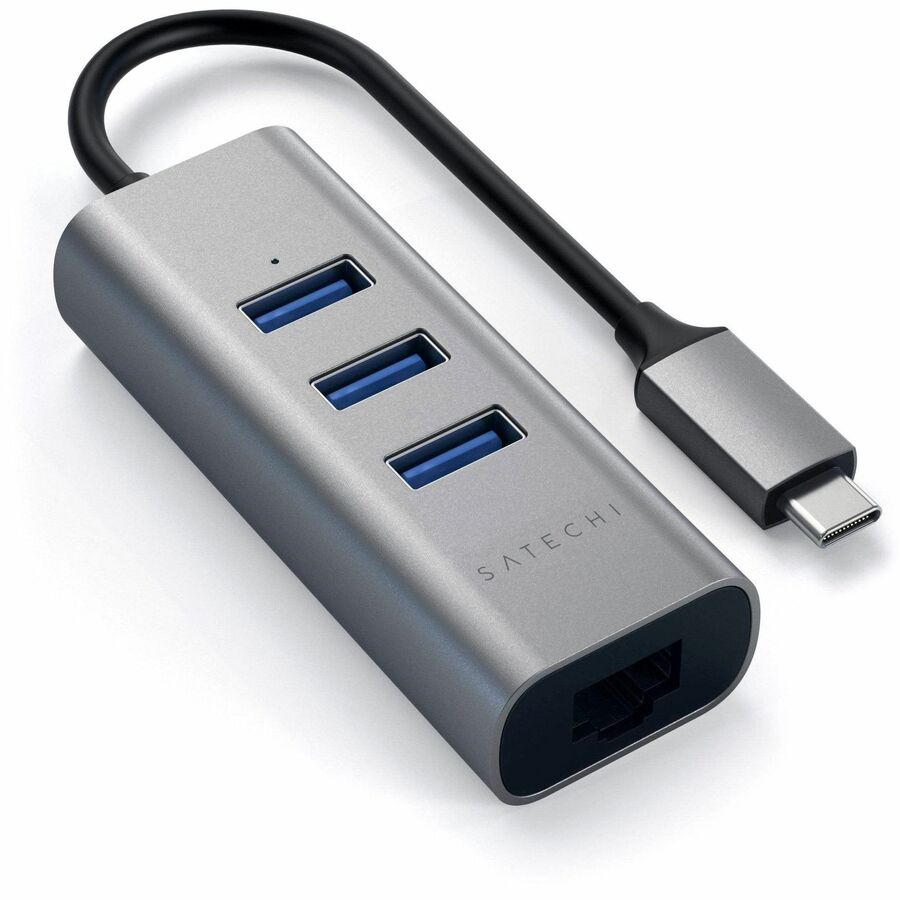 Satechi Type-C 2-in-1 USB Hub with Ethernet