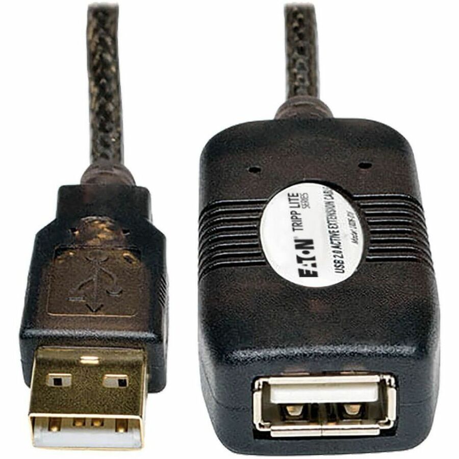 Eaton Tripp Lite Series USB 2.0 Active Extension Repeater Cable (A M/F), 16 ft. (4.88 m)