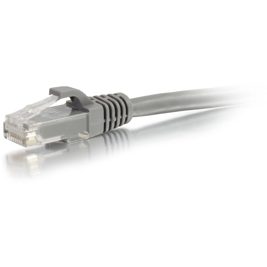 C2G 7ft Cat5e Ethernet Cable - Snagless Unshielded (UTP) - Gray