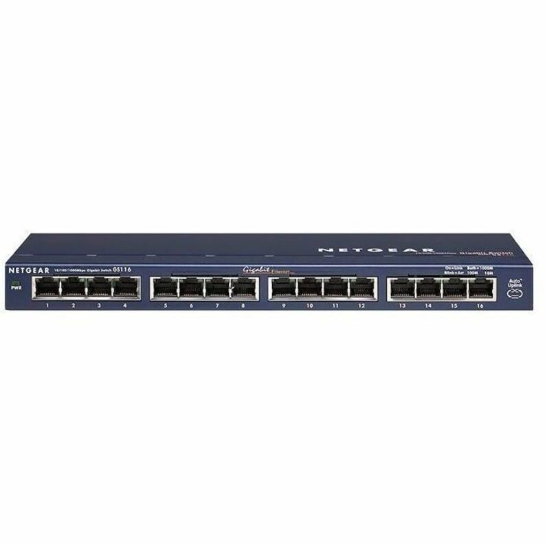 Netgear ProSafe GS116 16-port Gigabit Ethernet Switch