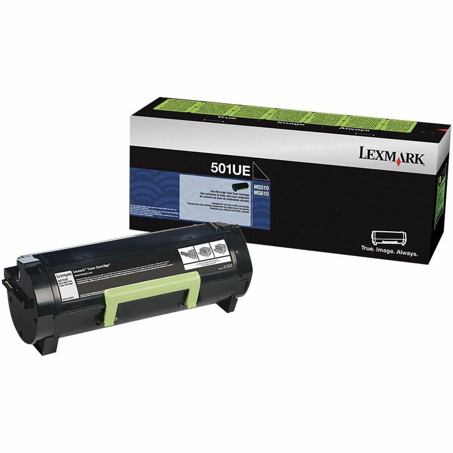 Lexmark Remanufactured Laser Toner Cartridge - Black - 1 Pack