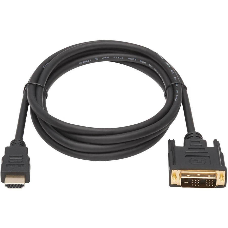 Eaton Tripp Lite Series HDMI to DVI Adapter Cable (HDMI to DVI-D M/M), 6 ft. (1.8 m)