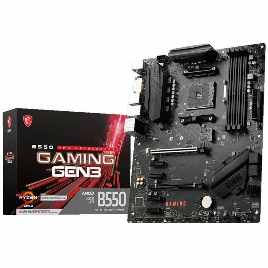 MSI B550 GAMING GEN3 ATX Socket AM4 for AMD Ryzen CPU