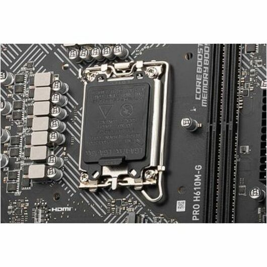 MSI PRO H610M-G micro ATX Socket 1700 for Intel CPU