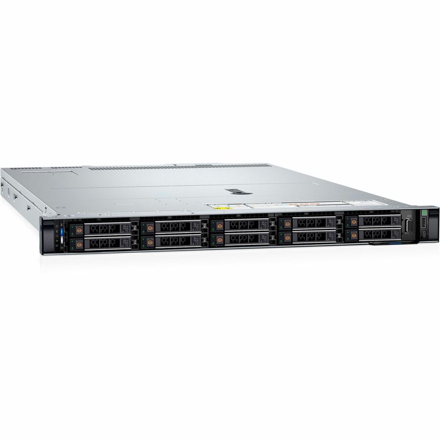 Dell PowerEdge R660xs 1U Rack-mountable Server - 1 x Intel Xeon Silver 4410Y 2 GHz - 32 GB RAM - 480 GB SSD