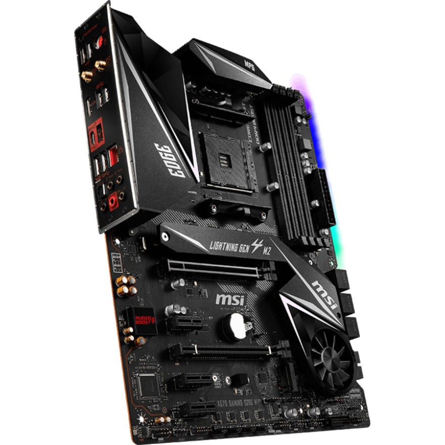 MSI MPG X570 GAMING EDGE WIFI Desktop Motherboard - AMD X570 Chipset - Socket AM4 - ATX