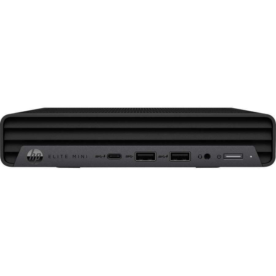 HP Elite Mini 600 G9 Desktop Computer - Intel Core i5 12th Gen i5-12500T - vPro Technology - 16 GB - 256 GB SSD - Mini PC - Black