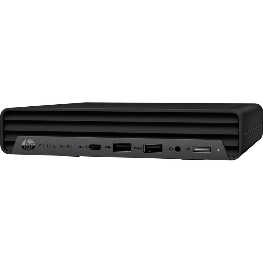 HP Elite Mini 600 G9 Desktop Computer - Intel Core i5 12th Gen i5-12500T - vPro Technology - 16 GB - 256 GB SSD - Mini PC - Black