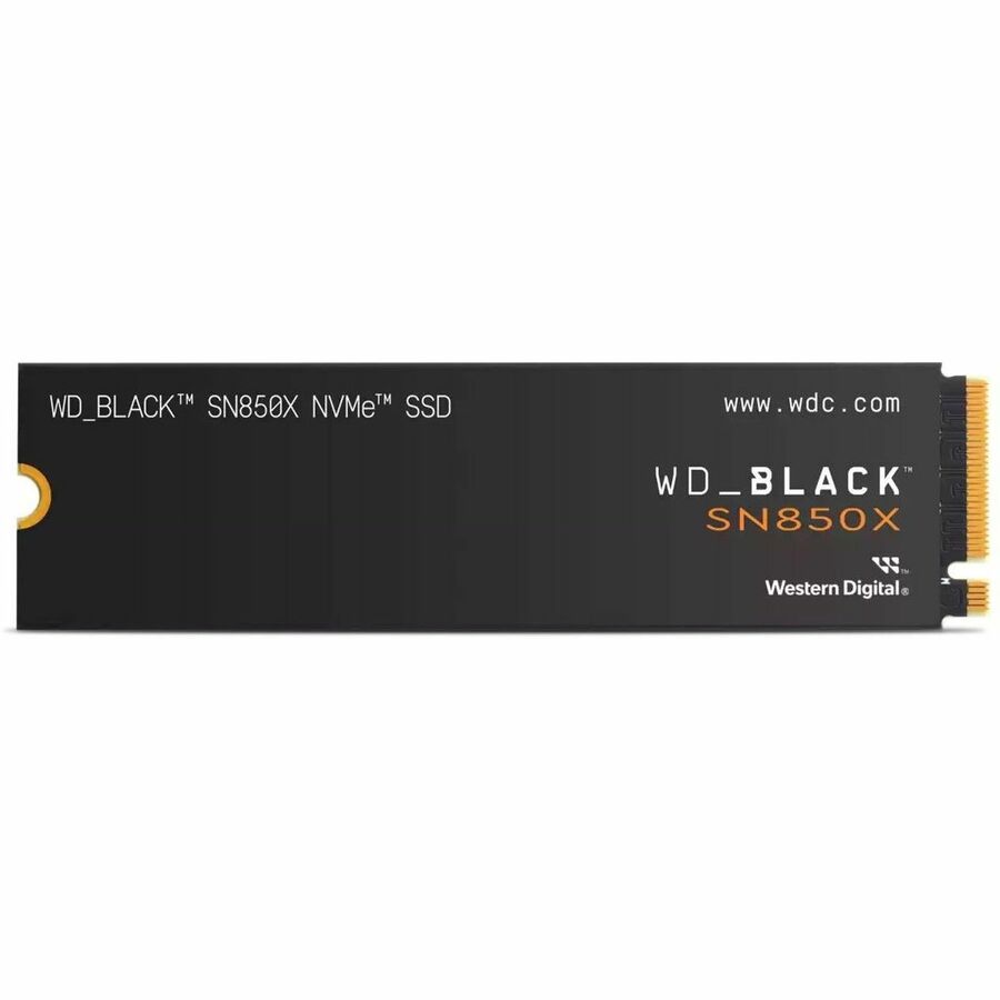 WD Black SN850X WDS100T2X0E 1 TB Solid State Drive - M.2 2280 Internal - PCI Express NVMe (PCI Express NVMe 4.0 x4)