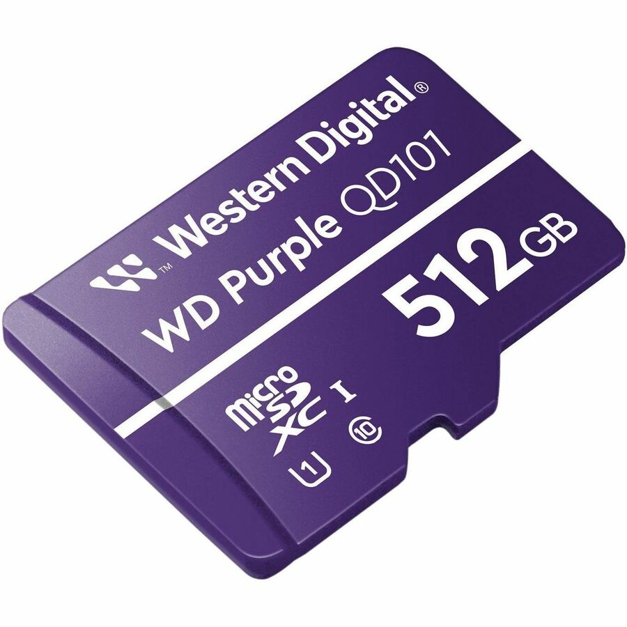 WD Purple 512 GB Class 10/UHS-I (U1) microSDXC