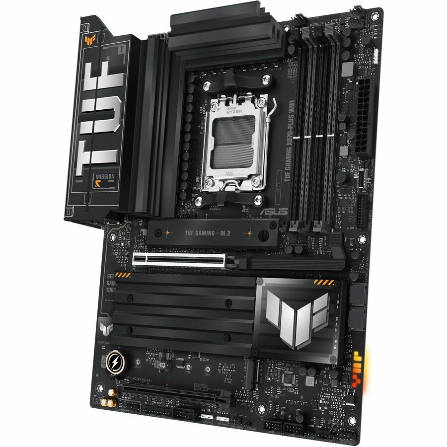 TUF TUF GAMING X870-PLUS WIFI Gaming Desktop Motherboard - AMD X870 Chipset - Socket AM5 - ATX