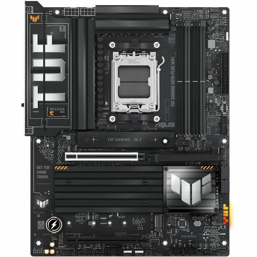 TUF TUF GAMING X870-PLUS WIFI Gaming Desktop Motherboard - AMD X870 Chipset - Socket AM5 - ATX