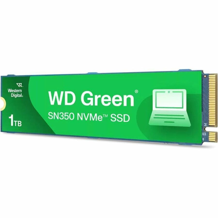 WD Green SN350 WDS100T3G0C-00AZL0 1 TB Solid State Drive - M.2 2280 Internal - PCI Express NVMe (PCI Express NVMe 3.0 x4)