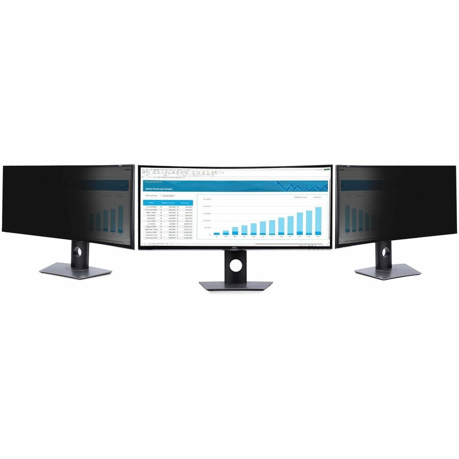 StarTech.com Privacy Screen For Dell P3424WE Curved Ultrawide 21:9 Monitor, Double-Sided, Computer Desktop Monitor Screen Protector, TAA