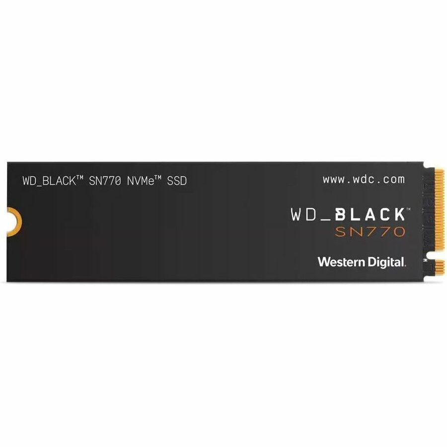 WD Black SN770 WDS250G3X0E-00B3N0 250 GB Solid State Drive - M.2 2280 Internal - PCI Express NVMe (PCI Express NVMe 4.0 x4)