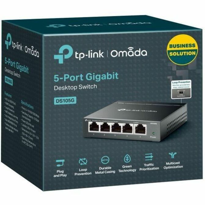 TP-Link Omada 5-Port Gigabit Desktop Switch