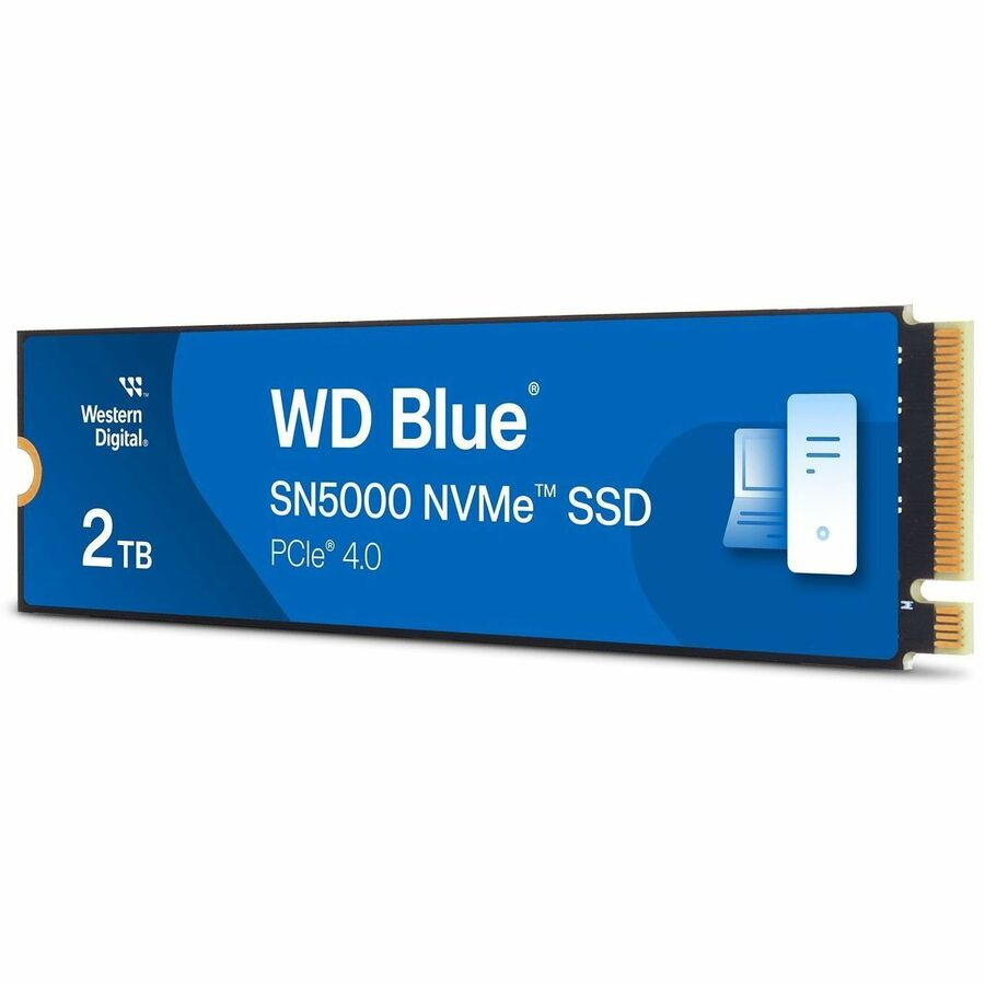 WD Blue SN5000 WDS200T4B0E-00CNZ0 2 TB Solid State Drive - M.2 2280 Internal - PCI Express NVMe (PCI Express NVMe 4.0 x4)