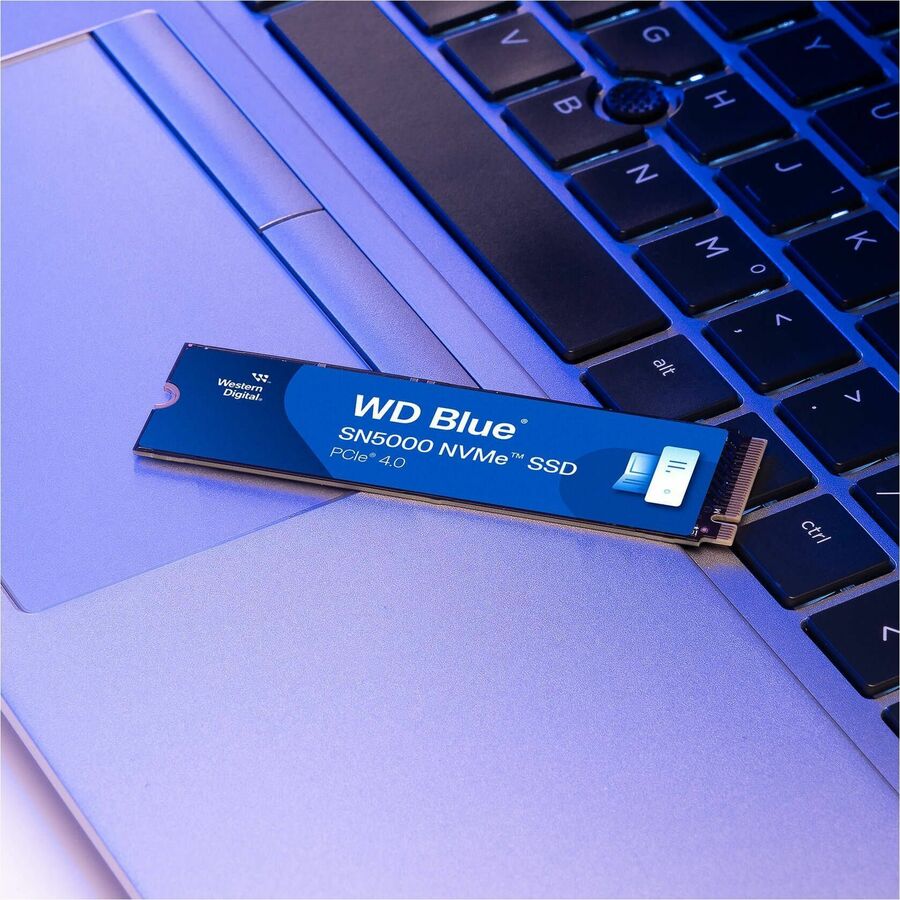 WD Blue SN5000 WDS200T4B0E-00CNZ0 2 TB Solid State Drive - M.2 2280 Internal - PCI Express NVMe (PCI Express NVMe 4.0 x4)