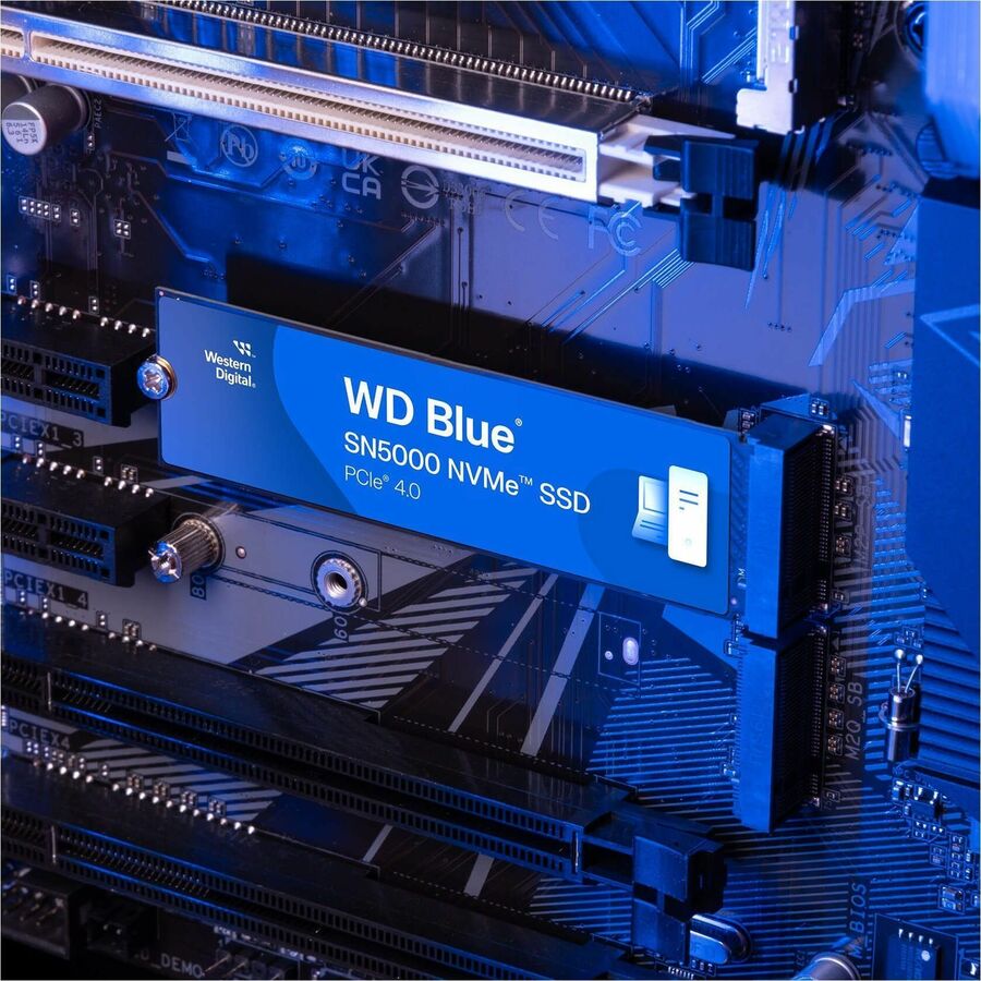 WD Blue SN5000 WDS200T4B0E-00CNZ0 2 TB Solid State Drive - M.2 2280 Internal - PCI Express NVMe (PCI Express NVMe 4.0 x4)