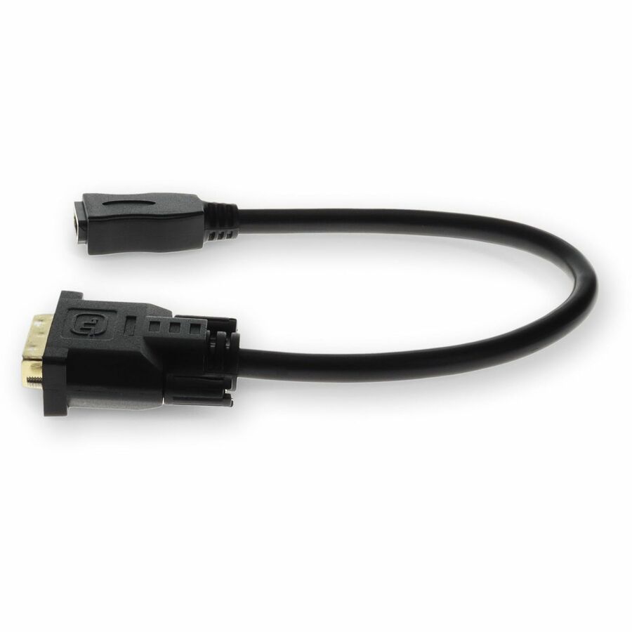 DVI-D Dual Link (24+1 pin) Male to HDMI 1.3 Female Black Adapter For Resolution Up to 2560x1600 (WQXGA)