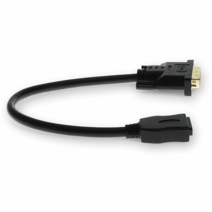 DVI-D Dual Link (24+1 pin) Male to HDMI 1.3 Female Black Adapter For Resolution Up to 2560x1600 (WQXGA)