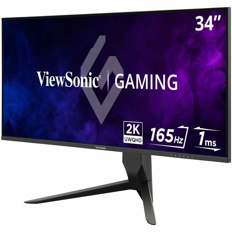 ViewSonic VX3418-2K 34? 21:9 1440p 1ms 165Hz Gaming Monitor with FreeSync Premium, Eye Care, HDMI, DisplayPort and USB